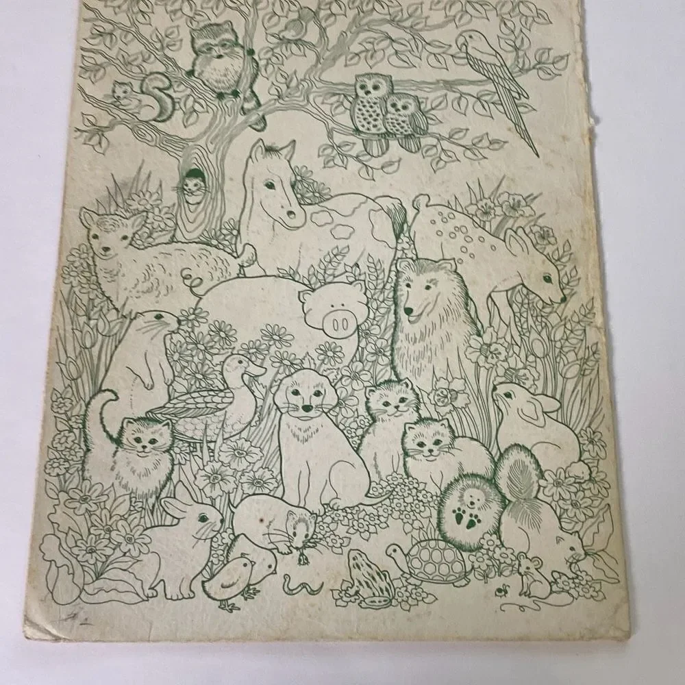 Lot 4 1980s Duo Tang Scribbler portfolio folders 57460 UNUSED
